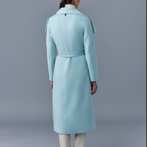 Mackage MAI-CN Double-Face Wool Wrap Coat - Picture 4 of 12